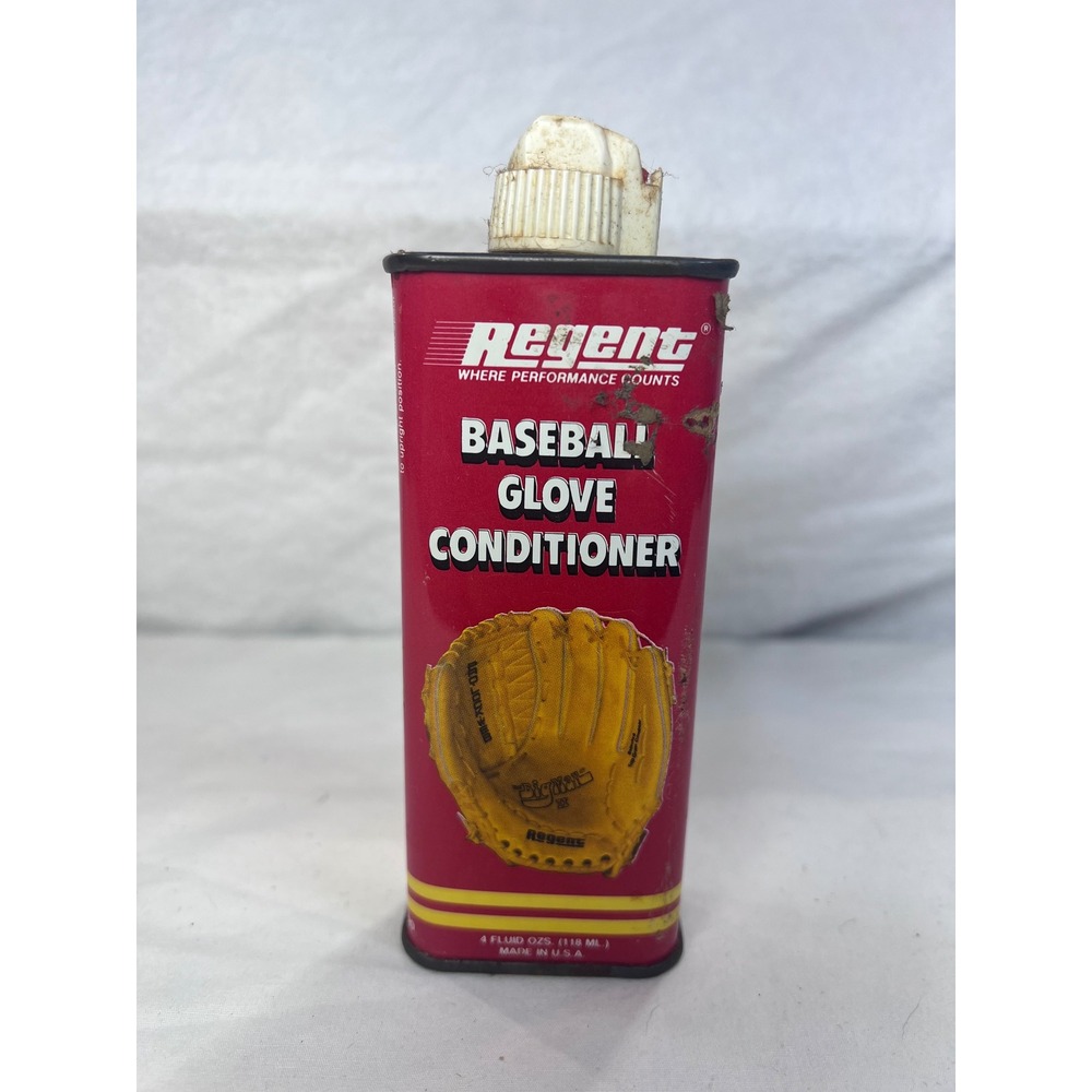 VTG Regent Baseball‎ Glove Conditioner Neatsfoot Oil Blend 4oz Metal Tin 09620